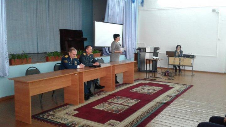 «Урок мужества» в КГУ СОШ-лицей №7, посвященный Таджико-афганским вооруженным конфликтам