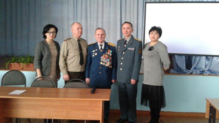 «Урок мужества» в КГУ СОШ-лицей №7, посвященный Таджико-афганским вооруженным конфликтам