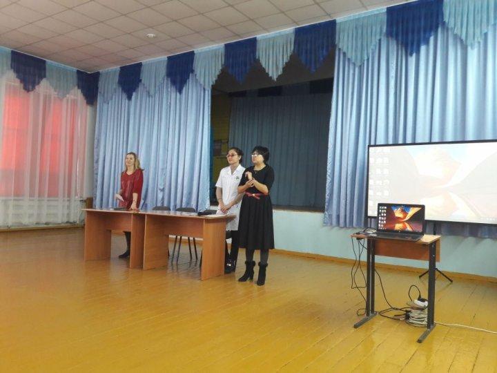 Организация встречи  учащихся  с сотрудниками мед. учреждений "О правильном питании!"