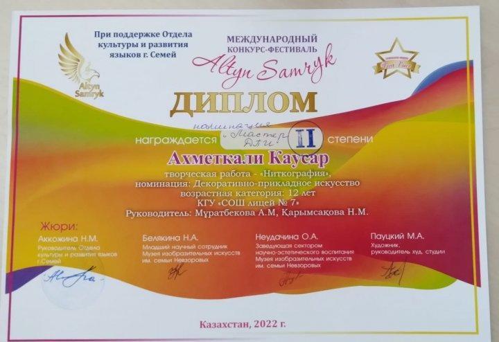 Достижения учащихся