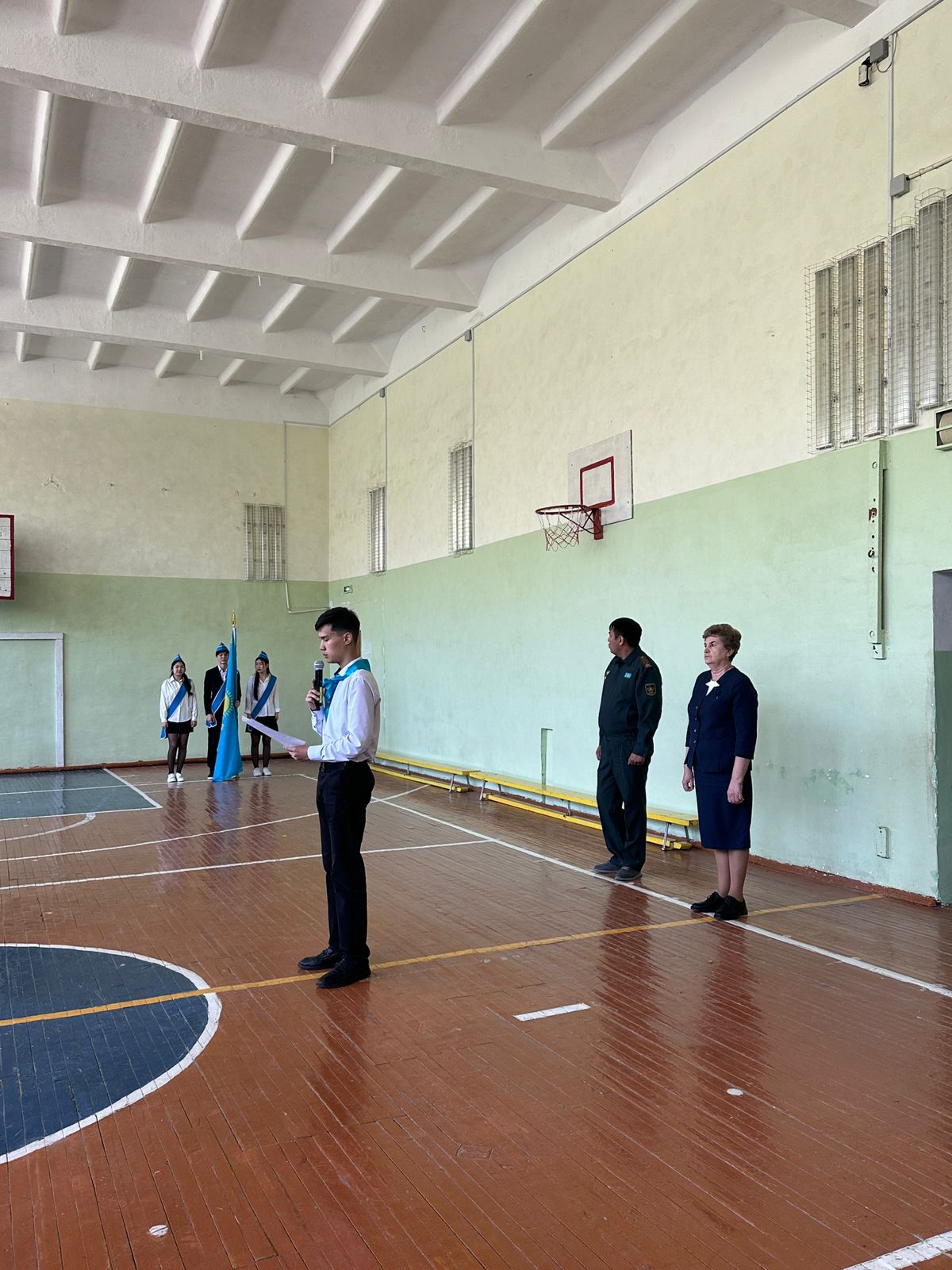 «Жас Ұлан/Жас Қыран» ұйымына қабылдау рәсімі